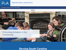 Tablet Screenshot of pandasc.org